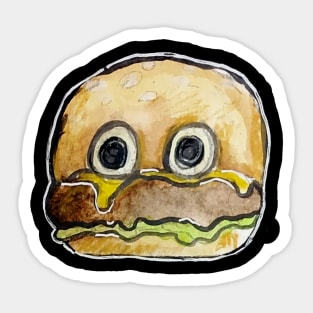 Cheeseburger Family/Fighter/Jack Stauber's Micropop Sticker